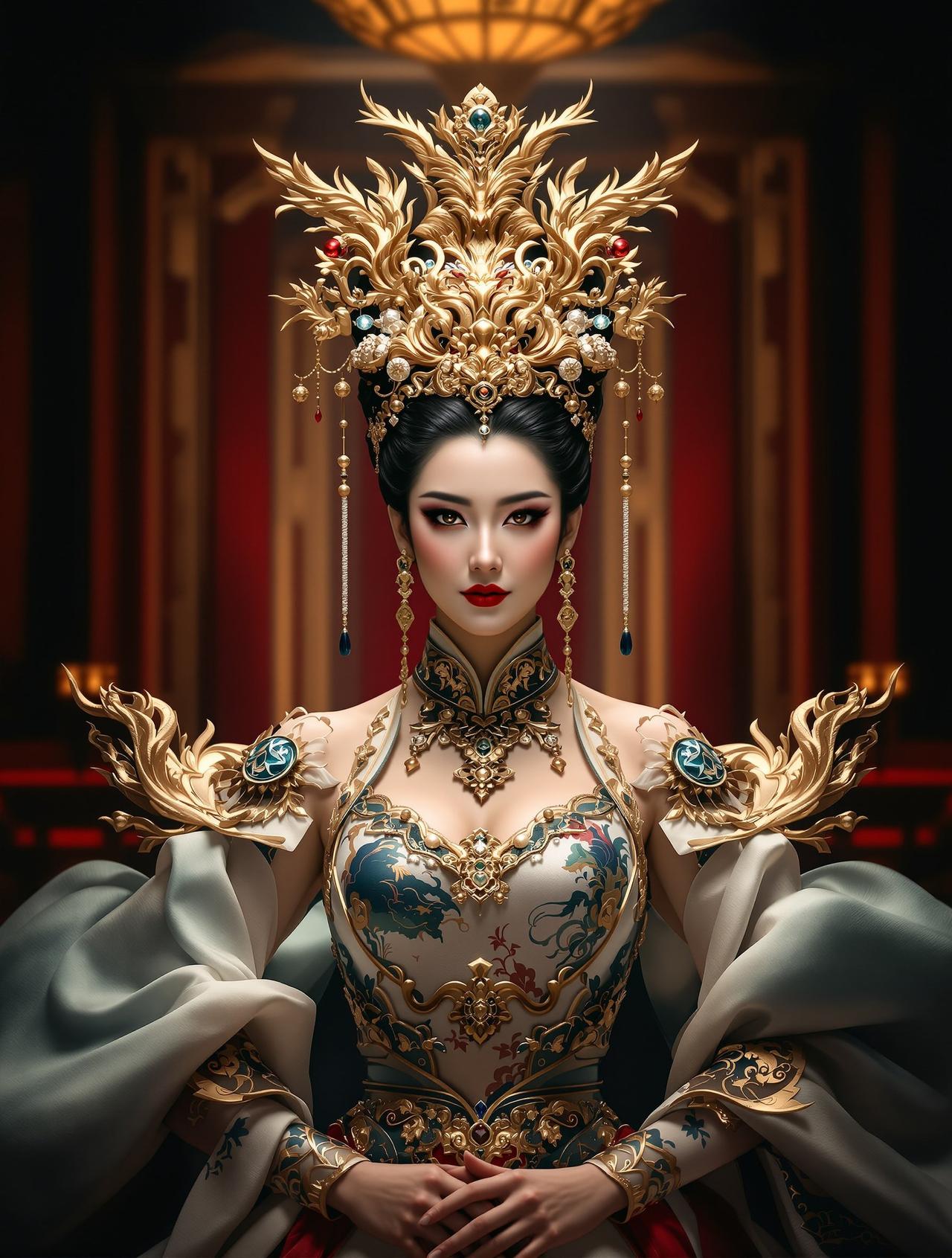 凤栖梧桐 - 后宫风云 · 她不是最美的那朵花,却是最锋利的刀 ai网站软件《凤栖梧桐》后宫风云 · 她不是最美的那朵花,却是最锋利的刀
