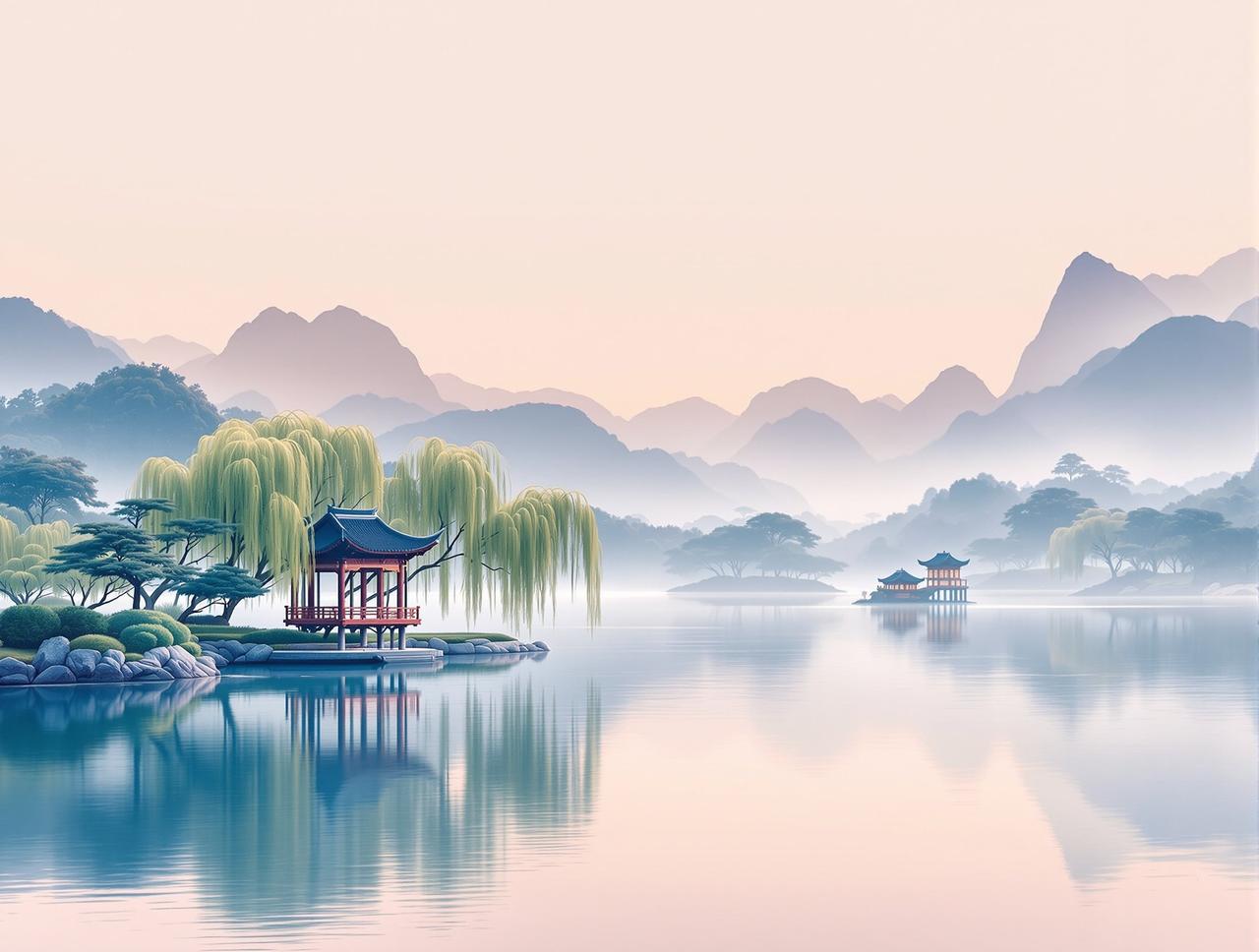 杭州 - 《烟雨临安》 ai网站软件与杭州城市文旅合作 - 《烟雨临安》
