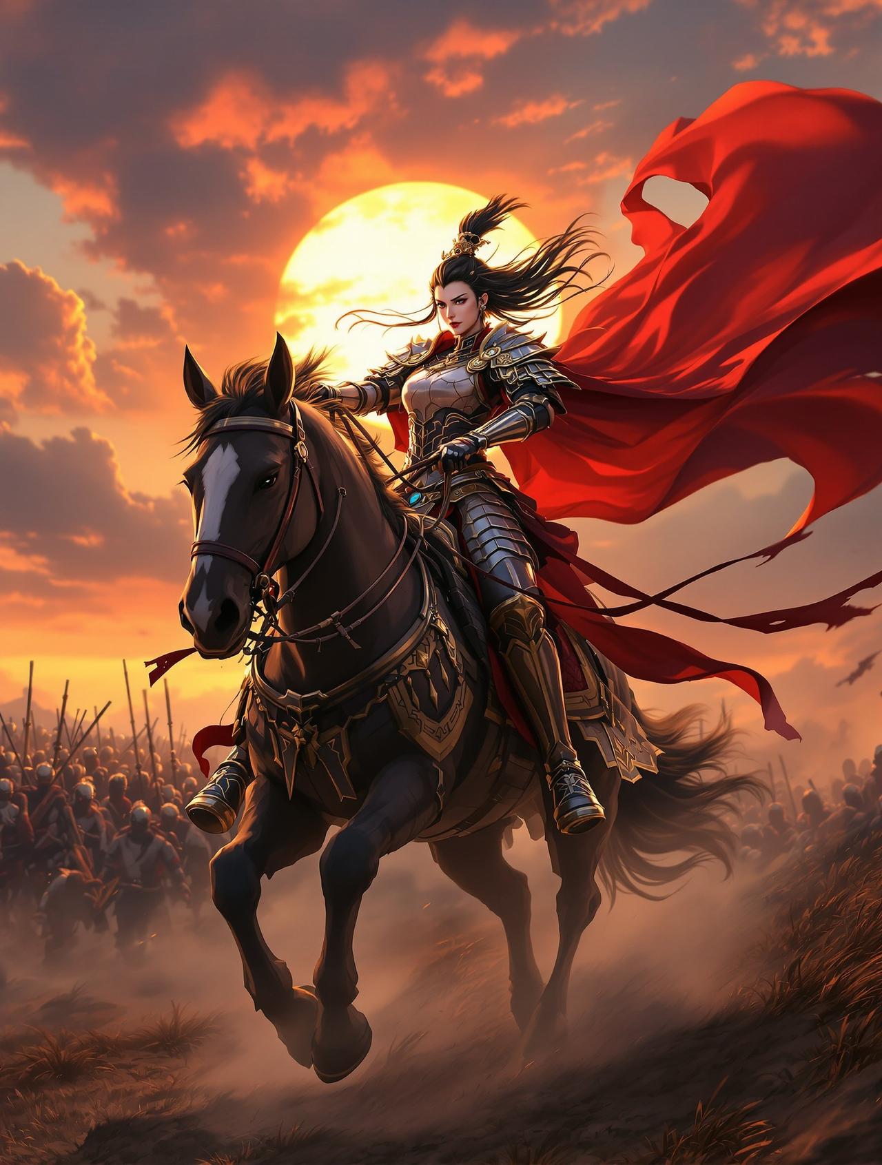 巾帼令 - 女将传奇 · 替父从军,她是最耀眼的将星 ai网站软件《巾帼令》女将传奇 · 替父从军,她是最耀眼的将星